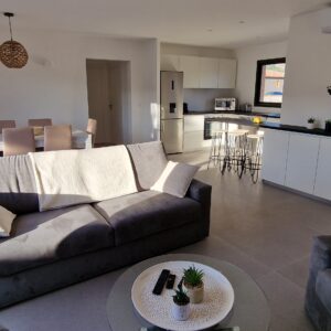 Casa di Leccia - Salon depuis le coin télé